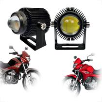 Kit Farol Milha Led com Lentes Convexas F009 Honda NX4 Falcon 400 1999 2000 2001 2002 até 2008 Kit Farol Milha Led com Lentes Convexas F009 Honda NX4 Falcon 400 1999 2000 2001 2002 até 2008