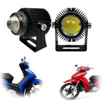 Kit Farol Milha Led F009 Moto Honda Biz 125 2001 2002 2003 2004 2005 2006 2007 2008 2009 2010 até 2019 Kit Farol Milha Led F009 Moto Honda Biz 125 2001 2002 2003 2004 2005 2006 2007 2008 2009 2010 até 2019