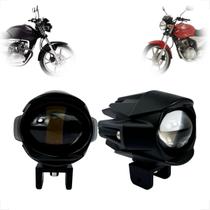 Kit Farol Milha Led F12 Honda CG 150 Sport 2005 2006 2007 2008 2009 2010 2011 2012 até 2016 Kit Farol Milha Led F12 Honda CG 150 Sport 2005 2006 2007 2008 2009 2010 2011 2012 até 2016
