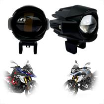 Kit Farol Milha Led F12 Moto BMW G310GS 2018 2019 2020 2021 2022 2023 2024