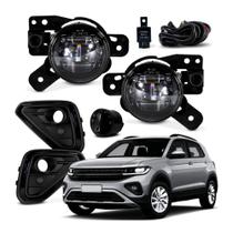 Kit Farol Milha LED T-Cross 200 TSI/Confortline A partir de 2025 Botão Orig. Shocklight - SL-263310LED