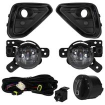 Kit farol milha led t-cross sense 2025 em diante com grade Kit farol milha led t-cross sense 2025 em diante com grade