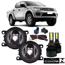 KIT Farol Milha Mitsubishi L200 Triton 2005 a 2016 Super Led KIT Farol Milha Mitsubishi L200 Triton 2005 a 2016 Super Led