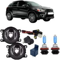Kit farol milha mitsubishi sx4 2011 a 2019 super branca