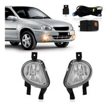 Kit Farol Milha Neb Corsa Classic 2003 Á 2010 Bot Mod Orig Kit Farol Milha Neb Corsa Classic 2003 Á 2010 Bot Mod Orig