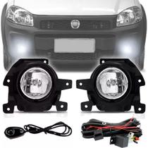 Kit Farol Milha Neblina Auxiliar Strada Working 2014 / 2020 Kit Farol Milha Neblina Auxiliar Strada Working 2014 / 2020