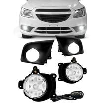 Kit Farol Milha Neblina Chevrolet Onix Ls Joy Botao Alternativo Kit Farol Milha Neblina Chevrolet Onix Ls Joy Botao Alternativo