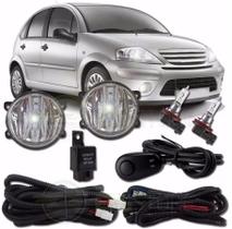 Kit Farol Milha Neblina Citroen C3 2009 2010 2011 2012