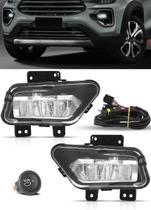 Kit Farol Milha Neblina Fiat Pulse 2022 Em Diante Farol Led