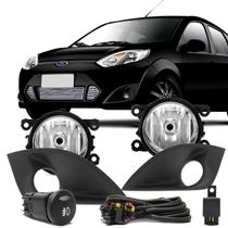 Kit Farol Milha Neblina Fiesta Rocam 2010 á 2012 Kit Farol Milha Neblina Fiesta Rocam 2010 á 2012