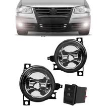 Kit Farol Milha Neblina Gol G4 2005 A 2014 Botao Original - Suits