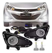 Kit Farol Milha Neblina Hb20 hb20s 2012 A 2015 Com Super Led