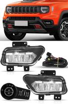 Kit Farol Milha Neblina Jeep Renegade 2022 Em Diante Farol