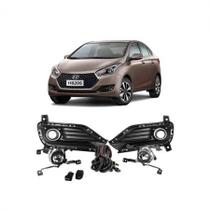 Kit Farol Milha Neblina Onix LT Prisma 2017 2018 2019 Joy 2020 2021
