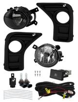 Kit Farol Milha Neblina Saveiro G8 2024 Em Diante Botão