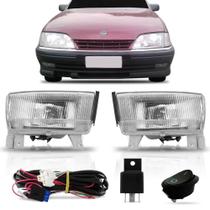 Kit Farol Milha Ômega 1992 1993 1994 1995 1996 com Botão Alternativo Kit Farol Milha Ômega 1992 1993 1994 1995 1996 com Botão Alternativo