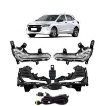 Kit Farol Milha Onix 2020 2021 Onix Plus Led Drl Kit Farol Milha Onix 2020 2021 Onix Plus Led Drl