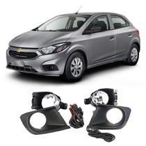 Kit Faról Milha Onix Joy 2017 até 2020 / Prisma Joy 2017 até 2020 Moldura e Chave Universal SL-042710U Shocklight Kit Faról Milha Onix Joy 2017 até 2020 / Prisma Joy 2017 até 2020 Moldura e Chave Universal SL-042710U Shocklight