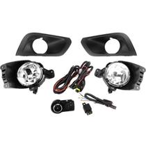 Kit Farol Milha Onix Prisma Lt 2017 Em Diante Com Moldura Botao Modelo Original