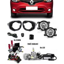 Kit Farol Milha Renault Clio 2013 2014 2015 2016 + Xenon ou LED Kit Farol Milha Renault Clio 2013 2014 2015 2016 + Xenon ou LED