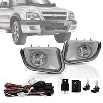 Kit Farol Milha S10 2001 2002 03 04 05 06 07 08 2009 10 2011