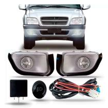 Kit Farol Milha S10 Pitbull 2001 2002 2003 2004 2005 2006 2007 2008 2009