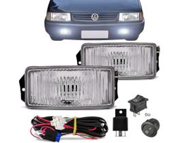 Kit Farol Milha Santana Versailles Quantum Royale 91 92 93 94 95 Com Chicote Nino F26