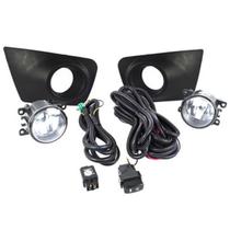 Kit Faról Milha Shocklight L-200 Triton 2011 até 2013 Original Preto SL-190210