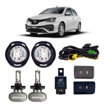 Kit Farol Milha Toyota Etios 12 20 Lâmpada UltraLED H16 Luz Branca Forte Kit Farol Milha Toyota Etios 12 20 Lâmpada UltraLED H16 Luz Branca Forte