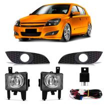 Kit farol milha vectra 2009 a 2012 botao original