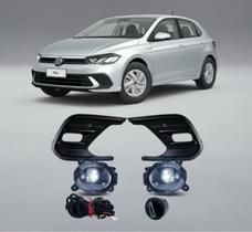 Kit farol milha vw polo 2023 2024 2025 2026 led botão modelo original Kit farol milha vw polo 2023 2024 2025 2026 led botão modelo original