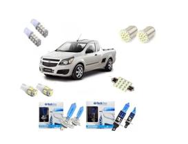 Kit Farol Montana Super Branca Led Pingo Teto Techone Kit Farol Montana Super Branca Led Pingo Teto Techone