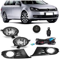 Kit Farol Neblina Auxiliar Jetta 2011 2012 2013 2014 Completo