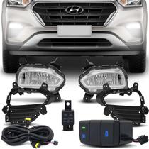 Kit Farol Neblina Milha Creta 2017 2018 2019