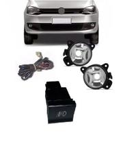 Kit Farol Neblina Milha Fox 2014 Botão no Painel Kit Farol Neblina Milha Fox 2014 Botão no Painel