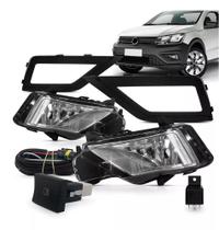 Kit Farol Neblina Milha Gol Voyage Saveiro G7 G8 2017 / 2022 G8 Botão Quadrado Kit Farol Neblina Milha Gol Voyage Saveiro G7 G8 2017 / 2022 G8 Botão Quadrado