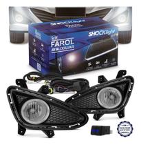 Kit Farol Neblina Milha Hb20 2012 2013 2014 2015 Botão modelo original + Lâmpadas de led Nano H11