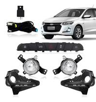 Kit Farol Neblina Milha Onix 2020 em diante Botão Original Kit Farol Neblina Milha Onix 2020 em diante Botão Original