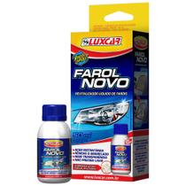 Kit Farol Novo Tira Riscos Renovador Detergente e Repelente - Luxcar