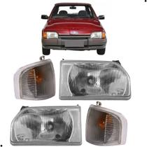 Kit Farol + Pisca Cristal Escort Apollo Verona 1987 Á 1996