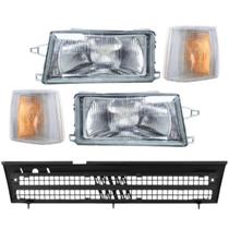 Kit Farol Pisca Cristal Grade Uno Fiorino 1991 Frontal Kit Farol Pisca Cristal Grade Uno Fiorino 1991 Frontal