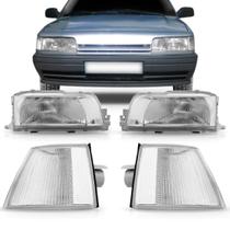Kit Farol Renault 21 Completo com /piscas Novos