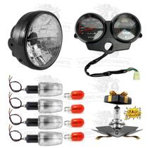 Kit Farol Titan KSES Fan 125 / Painel Completo Titan 2000 KS/ES 125 / 4 Piscas Seta Universal Titan Fan 125 150 Kit Farol Titan KSES Fan 125 / Painel Completo Titan 2000 KS/ES 125 / 4 Piscas Seta Universal Titan Fan 125 150