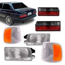 Kit Farol Voyage 1991 1992 1993 1994 1995 + Pisca + Lanterna Fumê