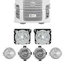 Kit Farol VW Constellation com Pisca e Farol de Milha Liso IAM Completo 2006 2007 2008 / 2022 Kit Farol VW Constellation com Pisca e Farol de Milha Liso IAM Completo 2006 2007 2008 / 2022