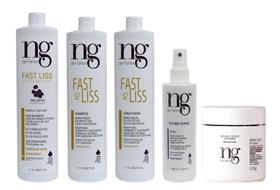 Kit Fast Liss +sh. E Cond. Pós Fast +spray Thermo E Másc Int
