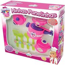 Kit Faz de Conta Minhas Panelinhas com Fogãozinho e Talheres Big Star Kit Faz de Conta Minhas Panelinhas com Fogãozinho e Talheres Big Star
