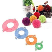 Kit Faz PomPom - 4 aparelhos para fazer Pompons