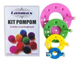 Kit faz PomPom 4 Tamanhos Kit faz PomPom 4 Tamanhos