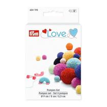 Kit Faz Pompom Prym Love - 9,5 e 3,3cm Kit Faz Pompom Prym Love - 9,5 e 3,3cm